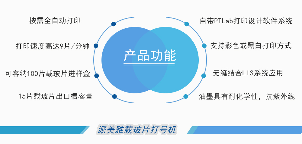 派美雅載玻片打號機產品功能